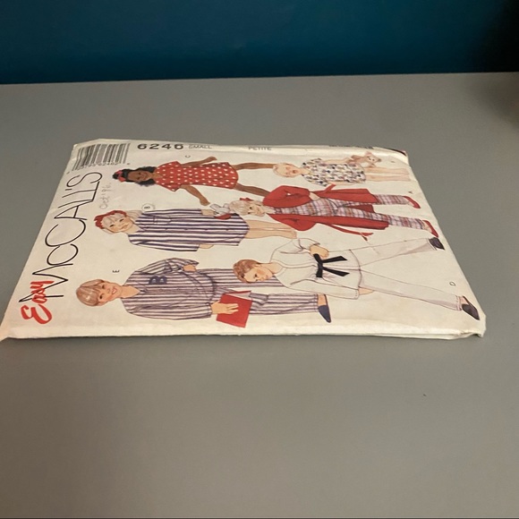 Vintage McCalls Childrebs PJs 6246 Sewing Pattern - Picture 11 of 14